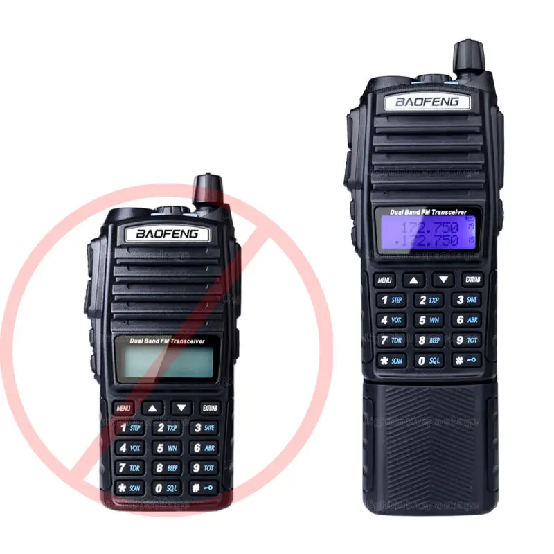 Baofeng Talkie-walkie UV-82 + plus 3800 mAh - ANKUX Tech Co., Ltd