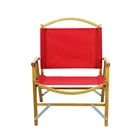 Tianye relax wooden canvas folding chair camping foldable beach chair wood
