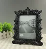 Wholesale Black Baroque 5x7 Resin Photo Frame for Funeral Decor