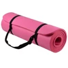 Yoga Mat Fitness Exsercize Mat Travel Gym Non Slip Pilates Mat with Carrier Strap Eco No Toxic for Kids Men and Women TPE