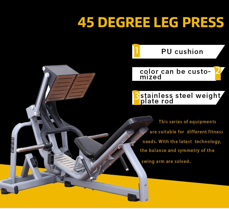 strength training heavy duty athletes use 45 degree leg press