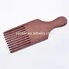 Custom eco-friendly natural wooden hair comb brush