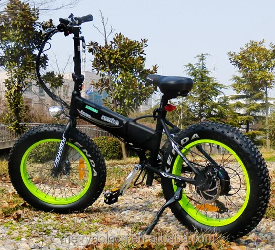 New and cool design electric bicycle fat tyre 20" wheels
