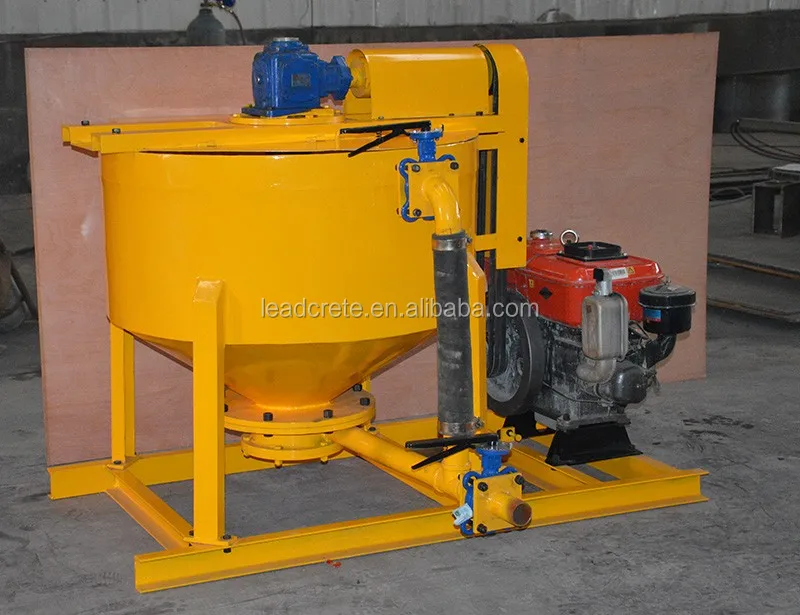 LM400D diesel power cement grout mixer machine