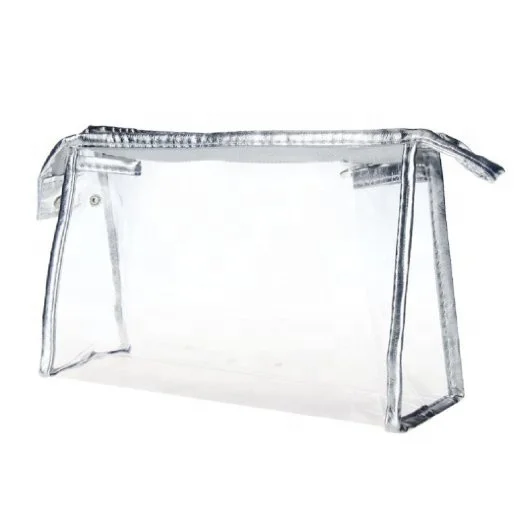 Wholesale Plastic Bulk Private Label Clear PVC Cosmetic Bags Cases Makeup Brush Bags, Silver/clear
Wholesale Plastic Bulk Private Label Clear PVC Cosmetic Bags Cases Makeup Brush Bags, Silver/clear