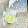 DIY baking package frosted translucent biscuit bag food self-adhesive packaging bags