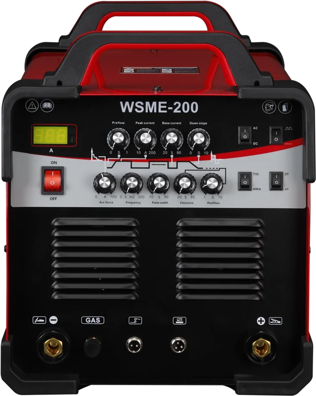 wsme-315 ac/dc inverter tig/mma pulse welder