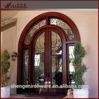 Door Iron Door Wrought Iron Entry Door With Antique Style And Design