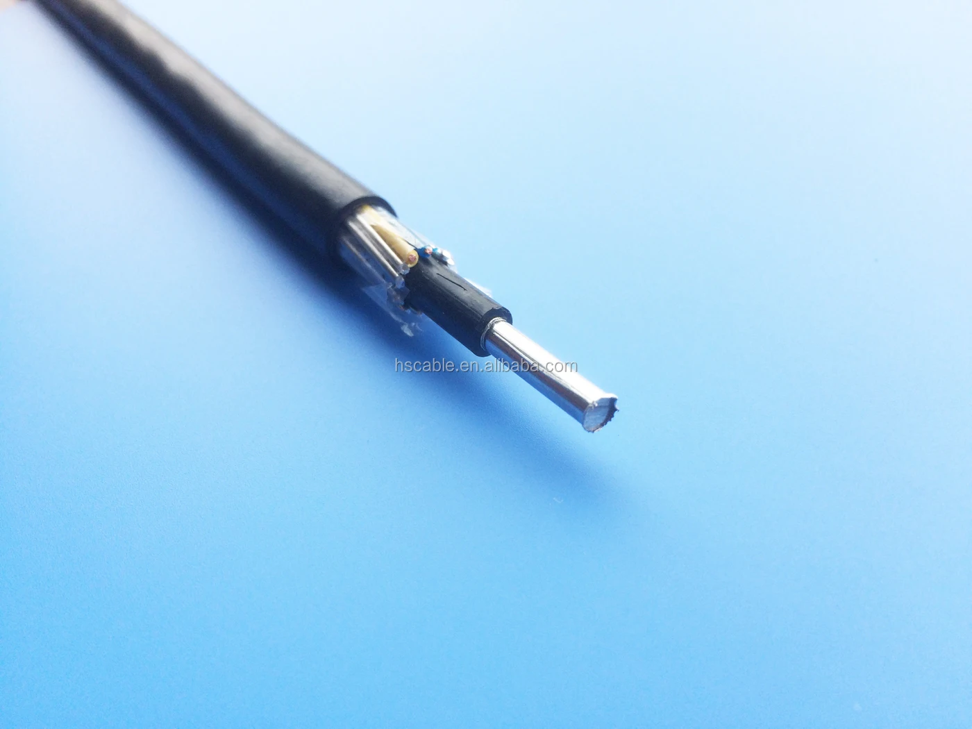 Aerial Service Connecting Cable with Pilot Cores Airdac SNE Cable 10mm