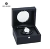 Fashion wooden watch box with top glasses visual