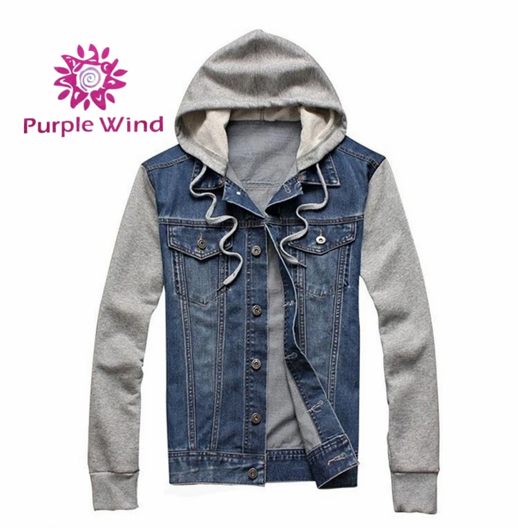 Custom bomber hip street style jeans denim custom jacket with hoodie for man, Picture
Custom bomber hip street style jeans denim custom jacket with hoodie for man, Picture
