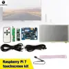 Lonten New 1Set Raspberry Pi 7 inch Raspberry Pi LCD Touch Screen Display HD 1024x600 Touch LCD Driver Board with USB Cable Lin