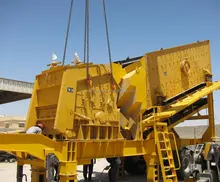 mobile crushing screening plant with best price from YIGONG