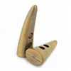 Wholesale Good Quality Plastic Antique Gold Color Horn Button Switch