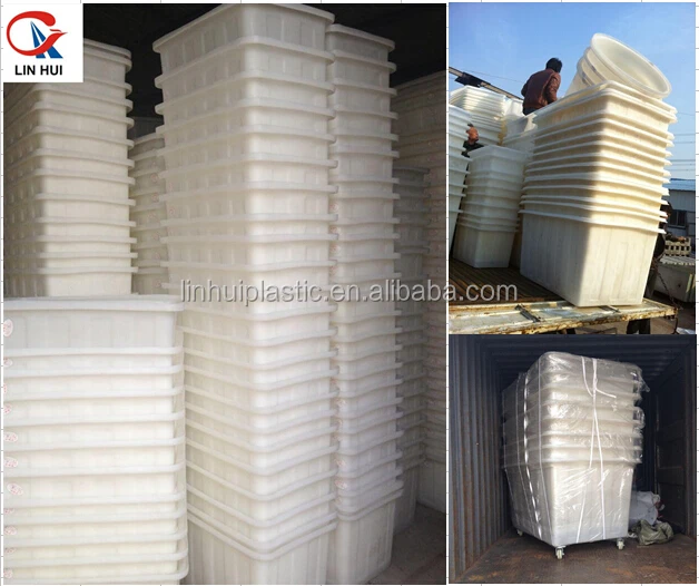 Durable Oem Pe Verwendet Kunststoff Wäsche Wagen Mit Rädern Herstellung