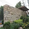 natural gold yellow quartz masonry stone brick wall