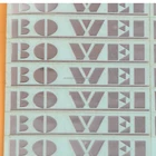 2d hologram custom pvc bottle water label printing