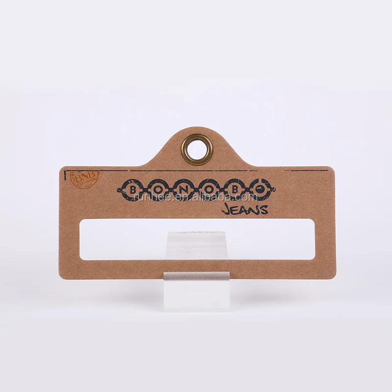 Firm Cardboard Scarf Hangers Multi Season Use Recycled Paper Cardboard Hangers