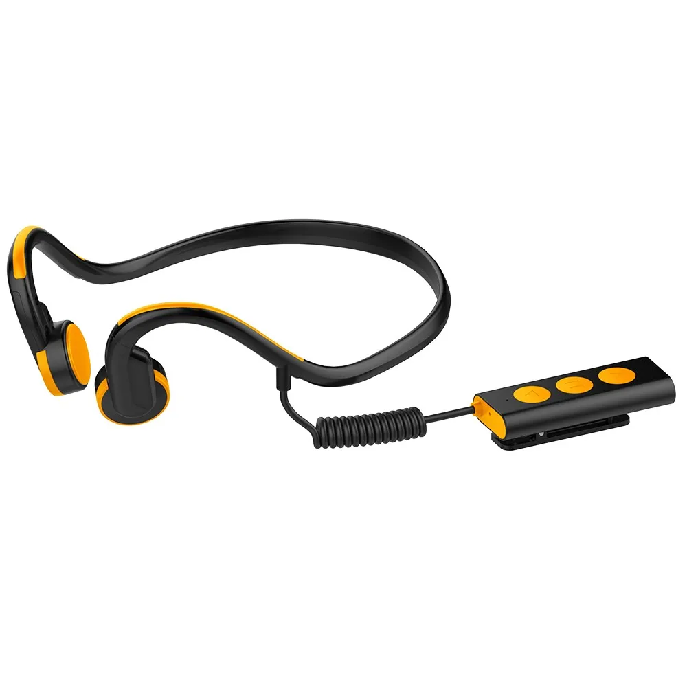 Sportz 200Mah Lithium Battery Open Ear Wired Bone Conduction Headphones with Microphone, Red;orange;black;etc
Sportz 200Mah Lithium Battery Open Ear Wired Bone Conduction Headphones with Microphone, Red;orange;black;etc