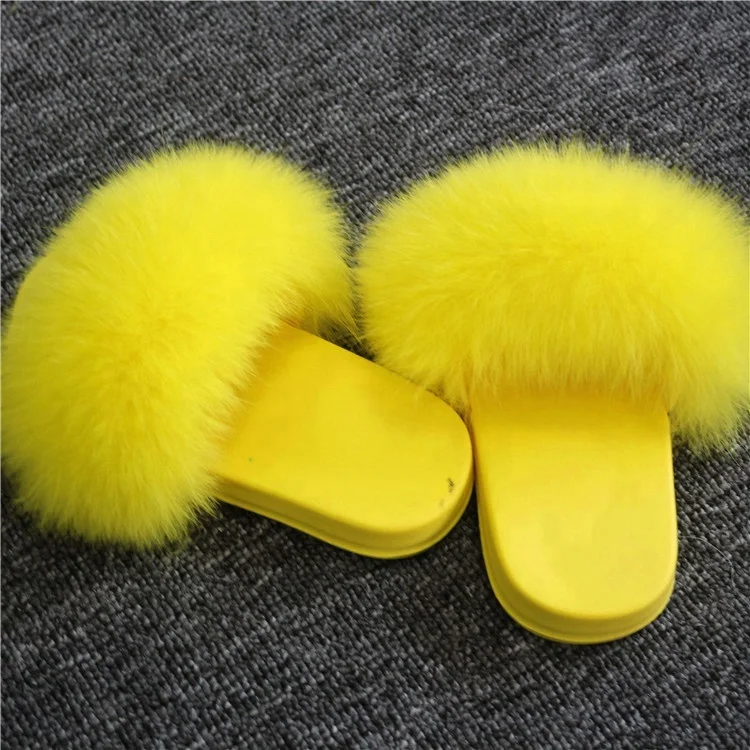 furry baby slippers
