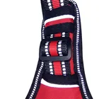 Reflective Nylon Large pet Dog Harness All Weather Service Dog Ves Padded Adjustable Safety Vehicular Lead For Dogs Pet
