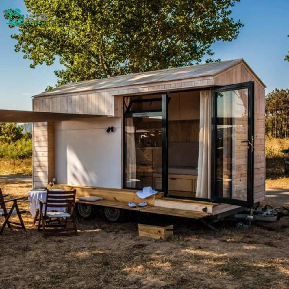 Travelman Taşınabilir Kamp Kabinleri Prefabrik Günlük Kabin Ahşap Ev Kitleri