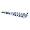 Cardboard box four six corner paper box folding gluing machine