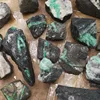 Rough Uncut Emerald Stone Semi Precious Emerald Stone For Mineral Specimen