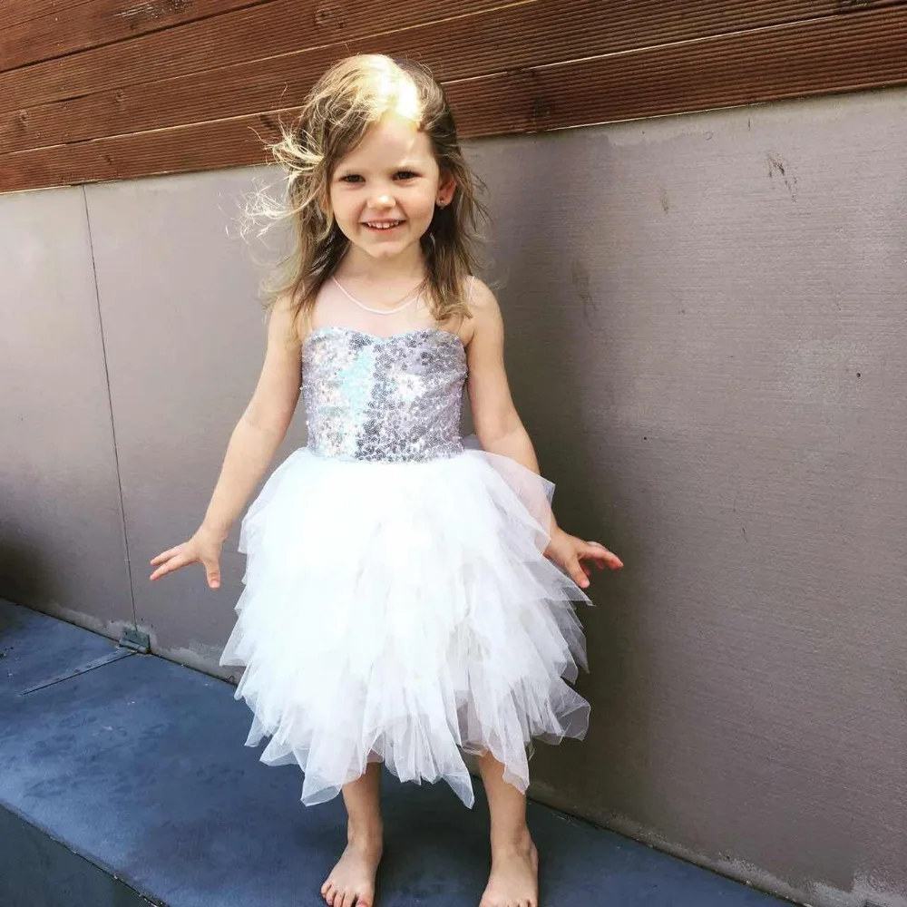 Girls Dress New Girls Party Flower Formal Wedding Princess Prom Bridesmaid Christening Dress, As picture
Girls Dress New Girls Party Flower Formal Wedding Princess Prom Bridesmaid Christening Dress, As picture