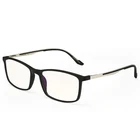 FONHCOO Custom High Quality Unisex Black Rectangle Frame TR90 Anti Blue Light Computer Glasses