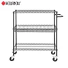 /product-detail/heavy-duty-commercial-kitchen-steel-black-4-wheel-hand-trolleys-utility-cart-60722851513.html