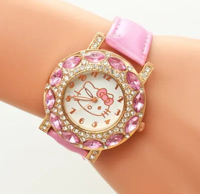 

2018 Amazon Hot Hello Kitty Children Cute Fashion Wrist Watches