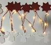 Outdoor Beach Christmas Flat wooden Angel&Star Decorative Microdot LED String Light Home Decor Mini Led String Light