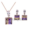 Multicolor Gems Fashion Fusion Stone Tourmaline Coloured Gemstone Jewelry for Women