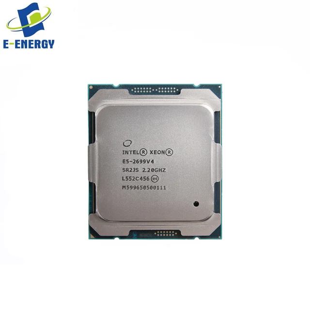 tray package cpu models e5-2699v4 22 core processor server part