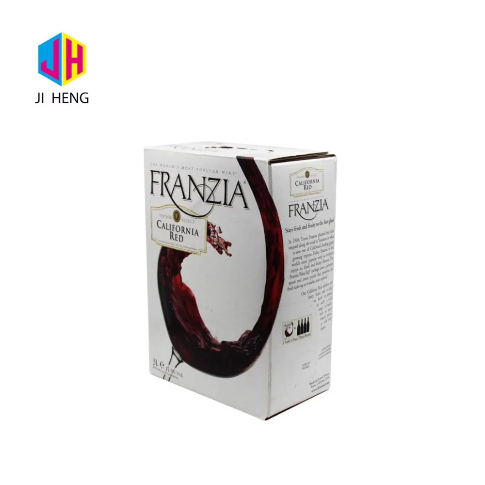 Cheap price individual wine glass gift boxes wholesale