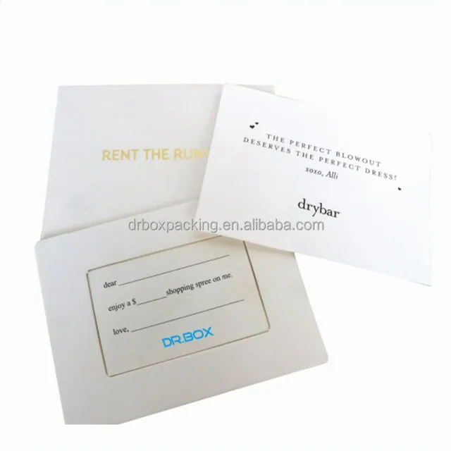 china gift box for credit card
