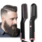Hair Styler for Men Curling Iron Side Straighten Salon Hairdressing Comb Beard Hair Straightener