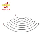 Electric tubular water heater heating element