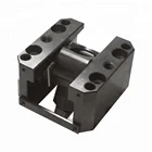 Injection mould inclined ejector slide core unit