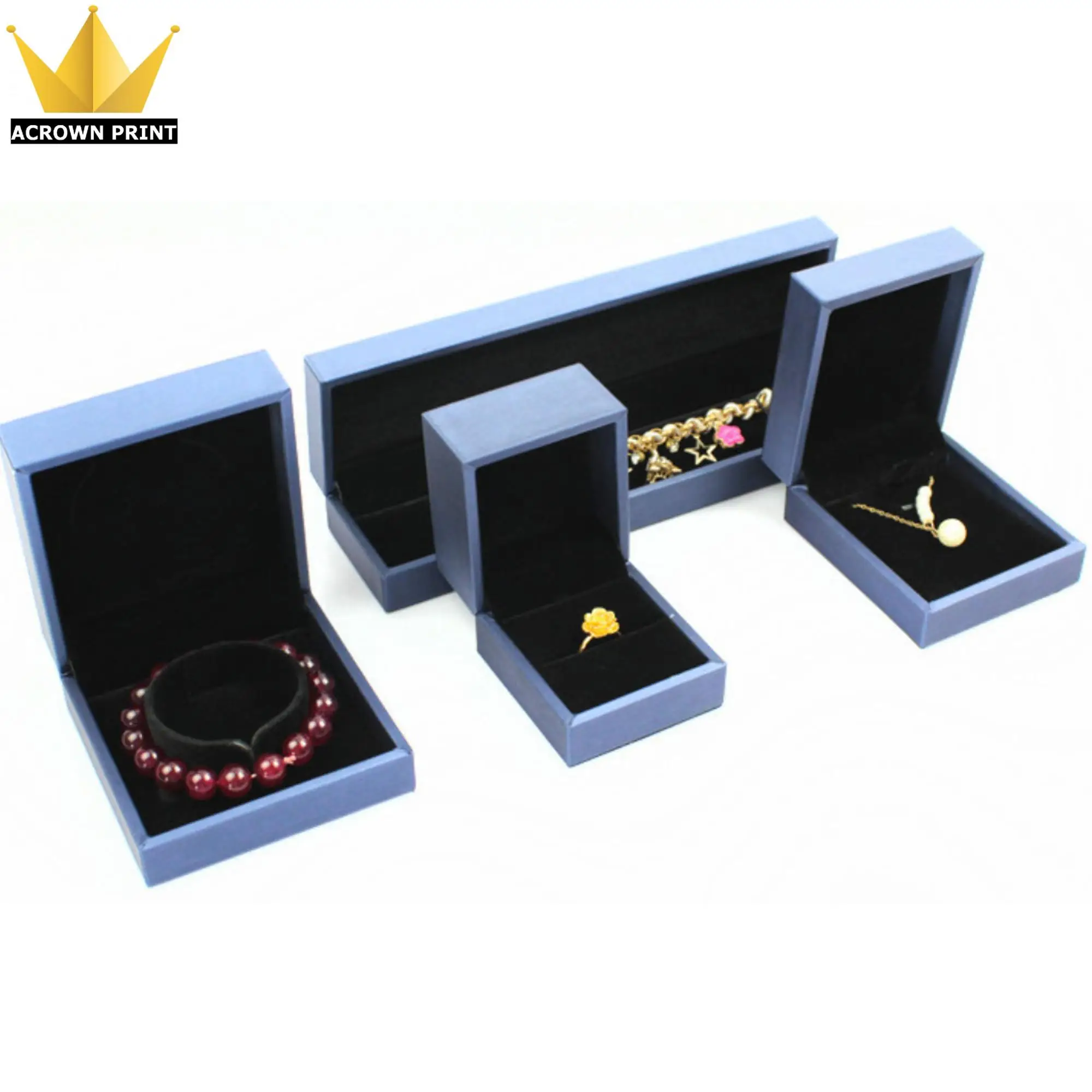 custom logo printed cheap cardboard jewelry packaging gift boxes