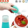 Squeezable Silicone Container For Condiments/Clear Bottle For Chilli Sauce/Reuse Tomato Sauce Bottle