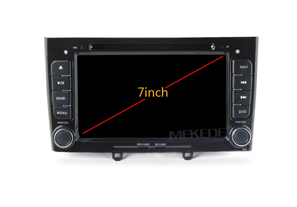 Sale free shipping Special Car DVD multimedia For Peugeot 308 I (T7) 2008-2011 & Peugeot 408 2010-2011 with Radio GPS Navigation 7