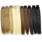 One Piece Clip In Human Hair Extensions 100Grams Brazilian Remy Hair Clip Ins Straight 14"-26"Could be Curl
