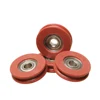 (BDC-R066) Plastic injection ball bearing wheels for aluminum windows