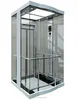 GOTS brand square type observation elevator/Glass lift 1.0m/s for shopping mall for scenic spot