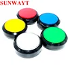 100mm big round push button Arcade flat cover led push button For Arcade game machine