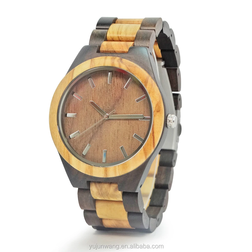 

High Quality Luxury Watch For Men Style Fathers Day Gifts Custom Logo Low Stocks Ready To Ship Factory Wood Watch