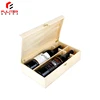 China Manufacturer Fancy Wooden Package Wine Box with Lock
