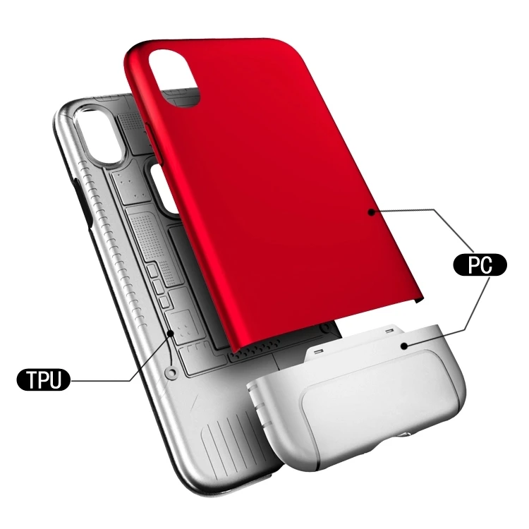 Top selling new products Silicone pc Phone cover For iPhone XS max 6 7 8 phone case Smartphone case